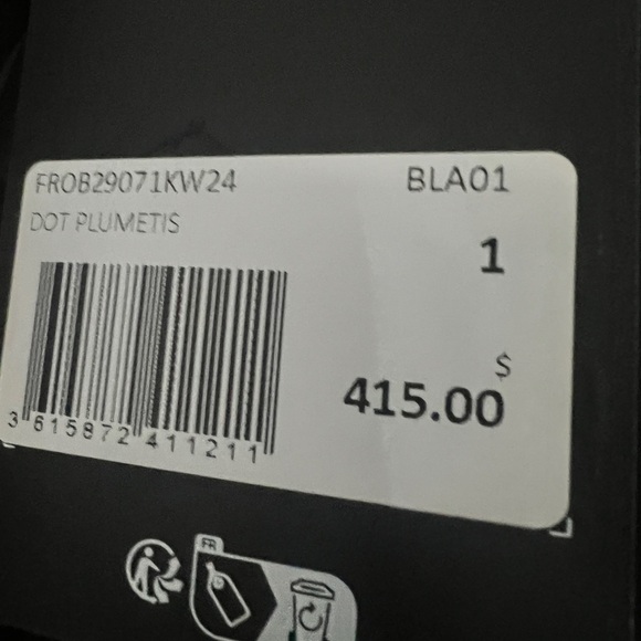 The Kooples -Black Dress w/ removable slip - Picture 8 of 10